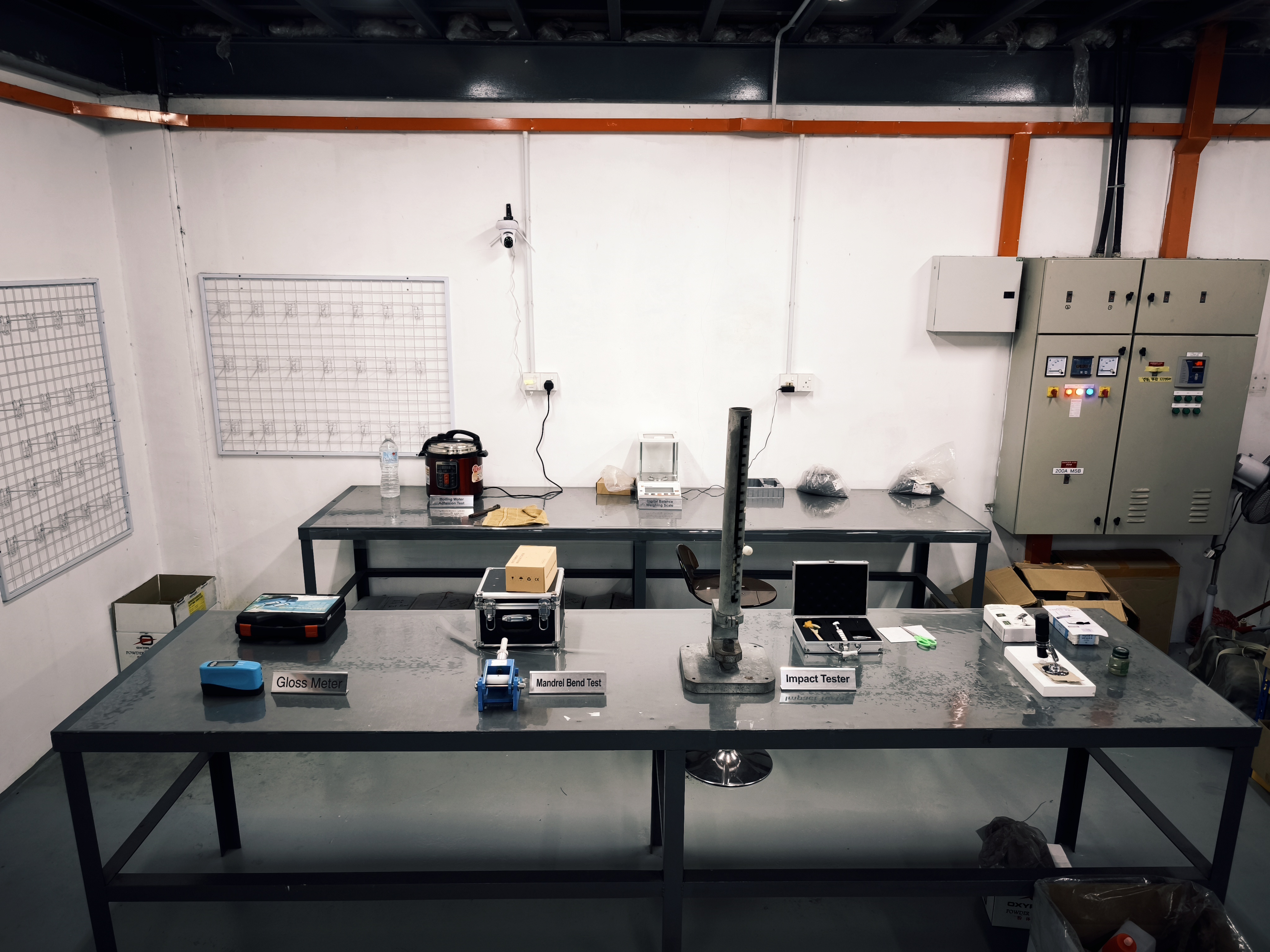 Quality control inspection